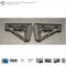 【鬼タフレジン使用強度UP版】MAGPUL CTR用ストックパッド　３セルリポ用　ダークパーカー塗装済