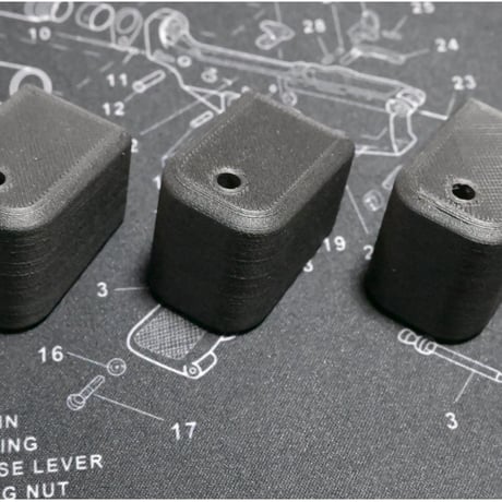 UMAREX GLOCK19対応 RELORD CO2マガジン用グリップアダプタ　3個セット