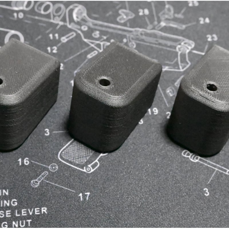 RELOADマガジン3個セット co2 RELOAD ライトウェイト 30連 CO2 マガジン VFC製 M4 / HK416 GBB