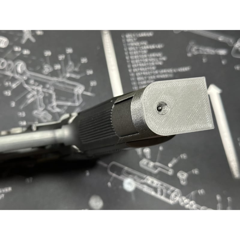 KSC M93R CO2マガジン用マガジンバンパー 3個セット | TT'z 3D KSC M93R CO2マガジン用マガジンバンパー 3個セット | TT'z 3D