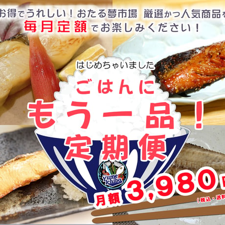 ごはんにもう一品定期便🐟