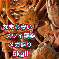 なんまら安いべ‼️ズワイ蟹姿メガ盛り6kg🦀
