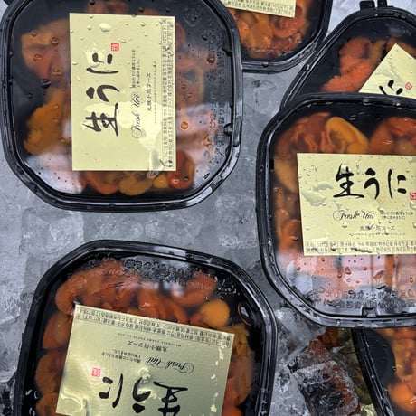 自宅でウニ丼‼️ 大人気の塩水うに