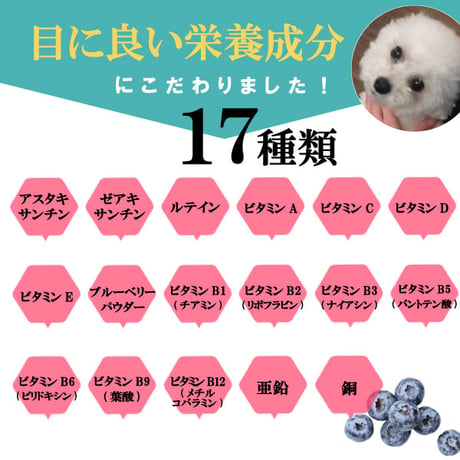 ペットアイズ 犬用 目の栄養サプリメント 涙焼け 眼のため フリーズドライ ホワイトフィッシュ味 白内障 35粒入り peteyez