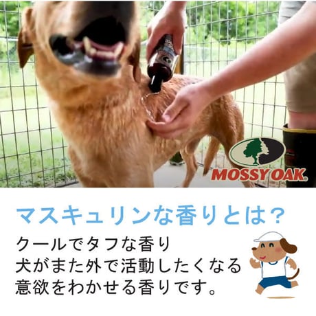 モッシーオーク エクストリームオードドックシャンプー 弱酸性 肌に優しい 強い臭いも取る 強力消臭シャンプー マスキュリンな香り アウトドアが好きな犬に 473ml Mossy Oak
