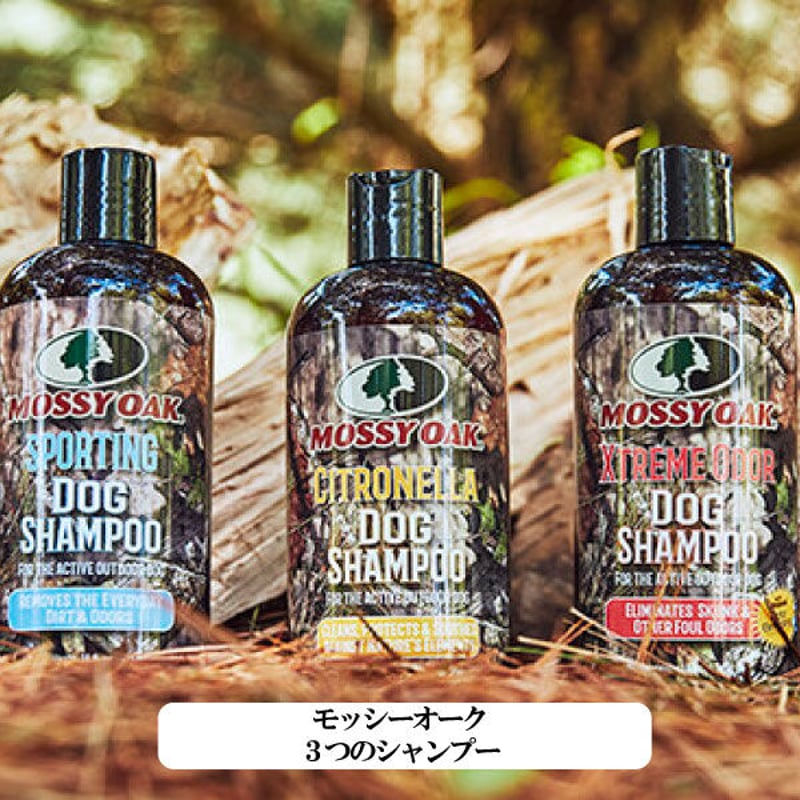 親方  80s MOSSY OAK【モッシーオーク】 モッシーオーク スポーティングドックシャンプー 弱酸性 肌に優しい