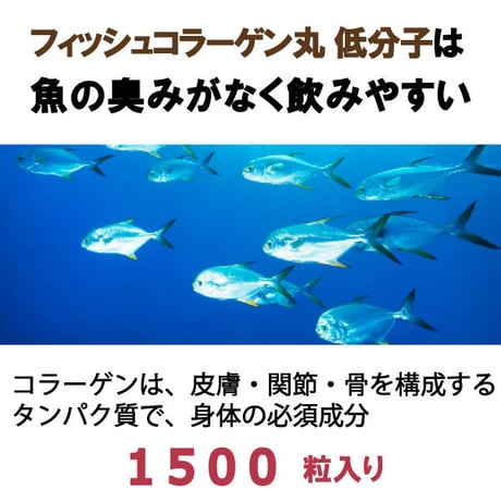 フィッシュコラーゲン丸 皮膚関節の健康 コラーゲンの摂取 飲みやすい  粒タイプ 1500粒入り 健康プラス 韓国製 サプリメント