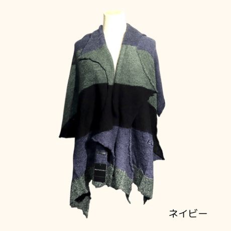 BUTAPANA☆ジグザグボーダーストール