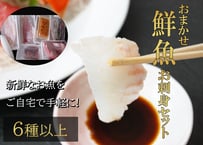 新鮮なお魚をご自宅で【おまかせ鮮魚お刺身セット】10,000円コース