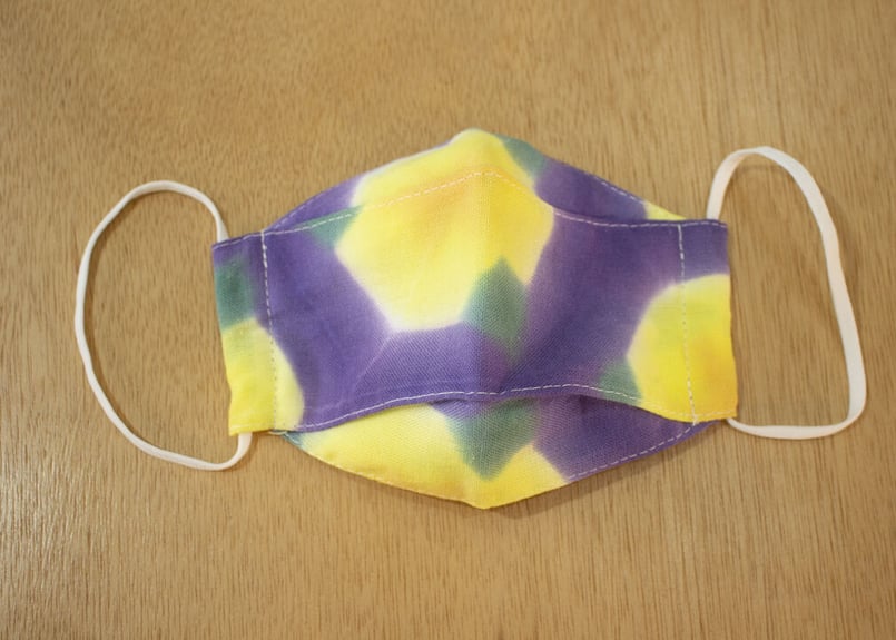 美品❗️有松鳴海絞り　レア❗️ 伝統工芸品 有松鳴海絞り 赤色系 ゆったりサイズ 最高級 浴衣