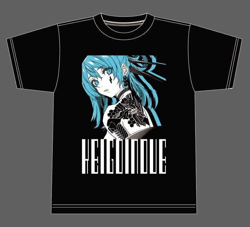 Ado Keigo inoue ケイゴイノウエ 夜のピエロ L Tシャツ 黒 Ado、アパレルブランド「ケイゴイノウエ」とのコラボレーション