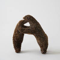 イヌイットの熊の彫刻 / alaska 19th C.