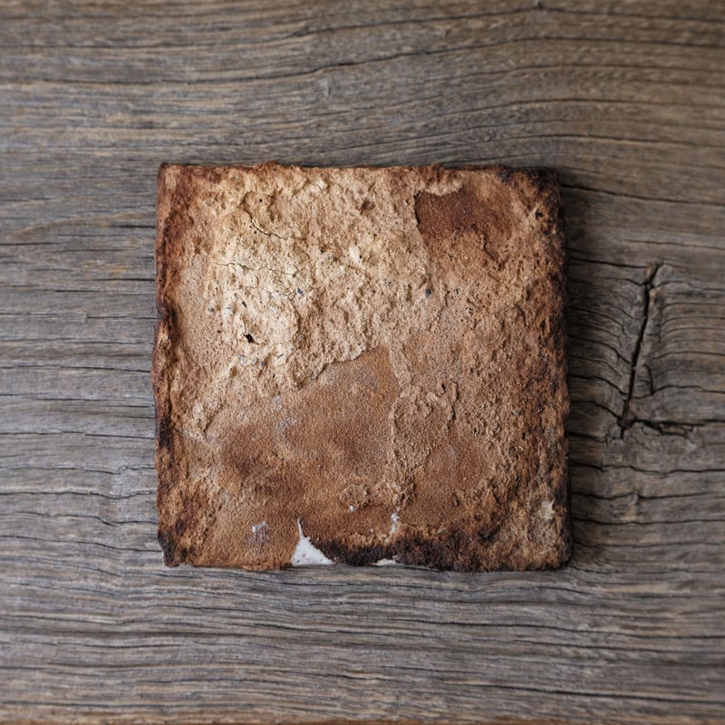 17世紀 古手のデルフトタイル 幾何学文 / the Netherlands 17th C.