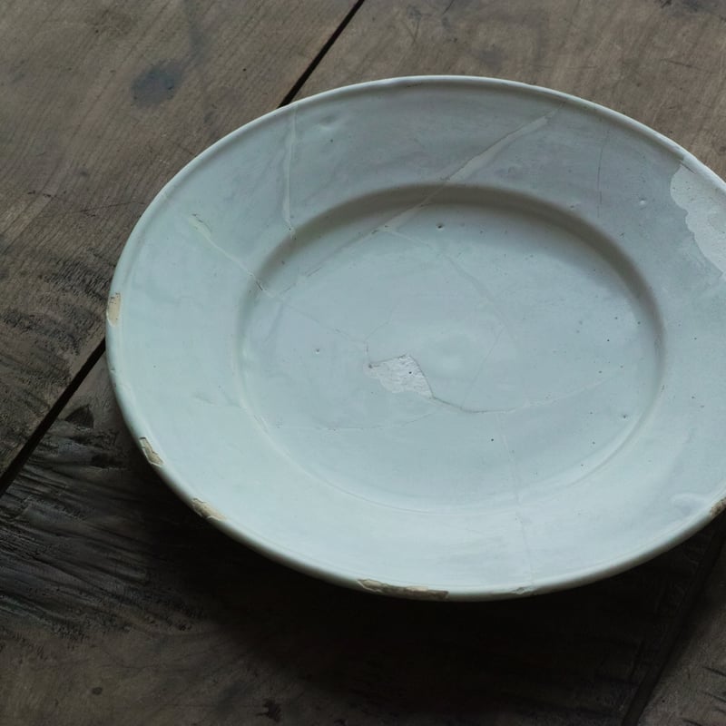 17世紀　デルフト皿　残欠 17世紀 デルフト皿 残欠