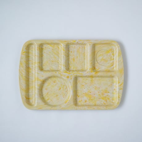 アメリカの学校で使用されていたランチプレート / Prolon Ware / Melamin Plate / United States 1970s  / D
