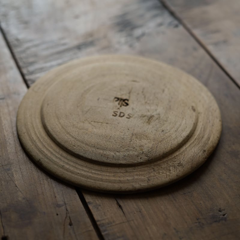 スウェーデン 皿 18世紀 スウェーデン木皿 / Swedish Wooden Rim Plate / Swed