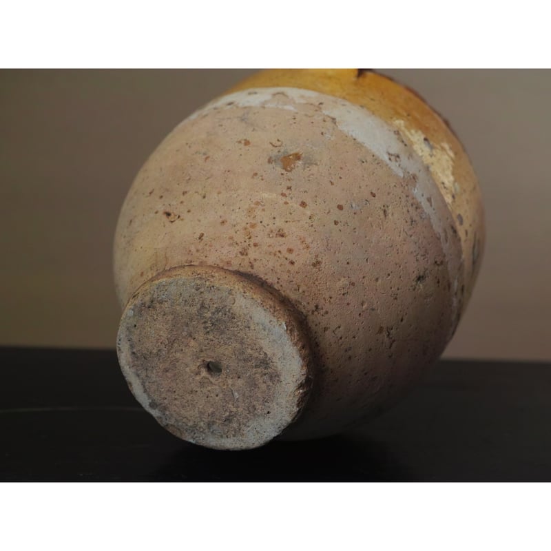 黄釉保存壺 / 南フランス19c | tsuchika