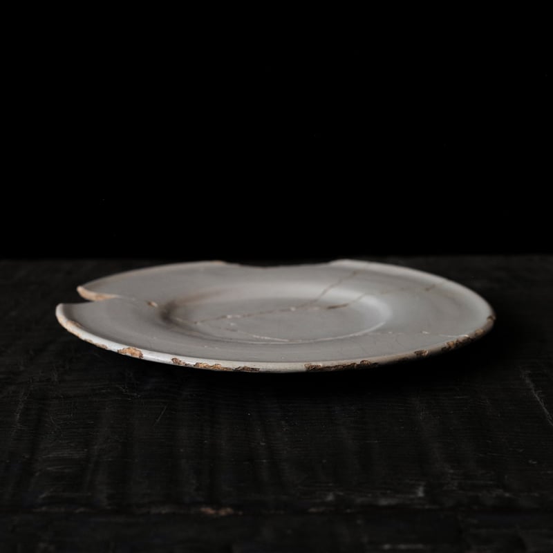 17世紀 オランダ デルフト白釉皿 / the Netherlands 17th C. | t 17世紀 オランダ デルフト白釉皿 / the Netherlands 17th C. | t