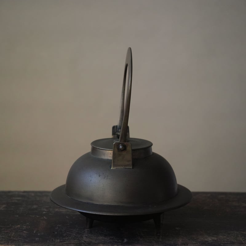 真鍮やかん / 江戸中期 | tsuchika