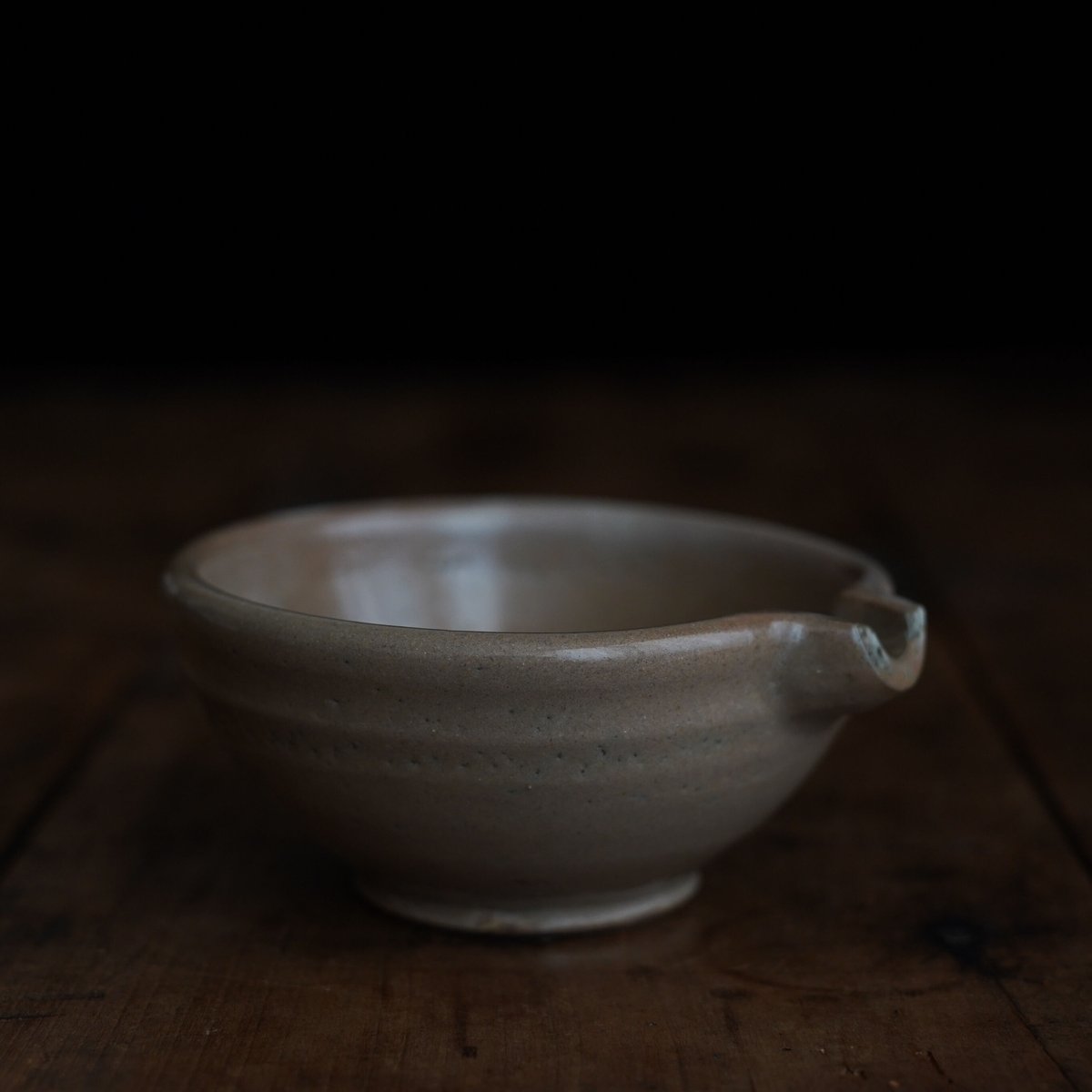 19世紀 平清水焼 小さな片口 / Hirashimizuware / 明治頃 | tsuchika