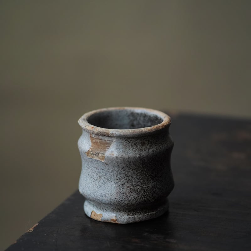 17世紀 オランダ 黒デルフト 盃 クリームポット / the