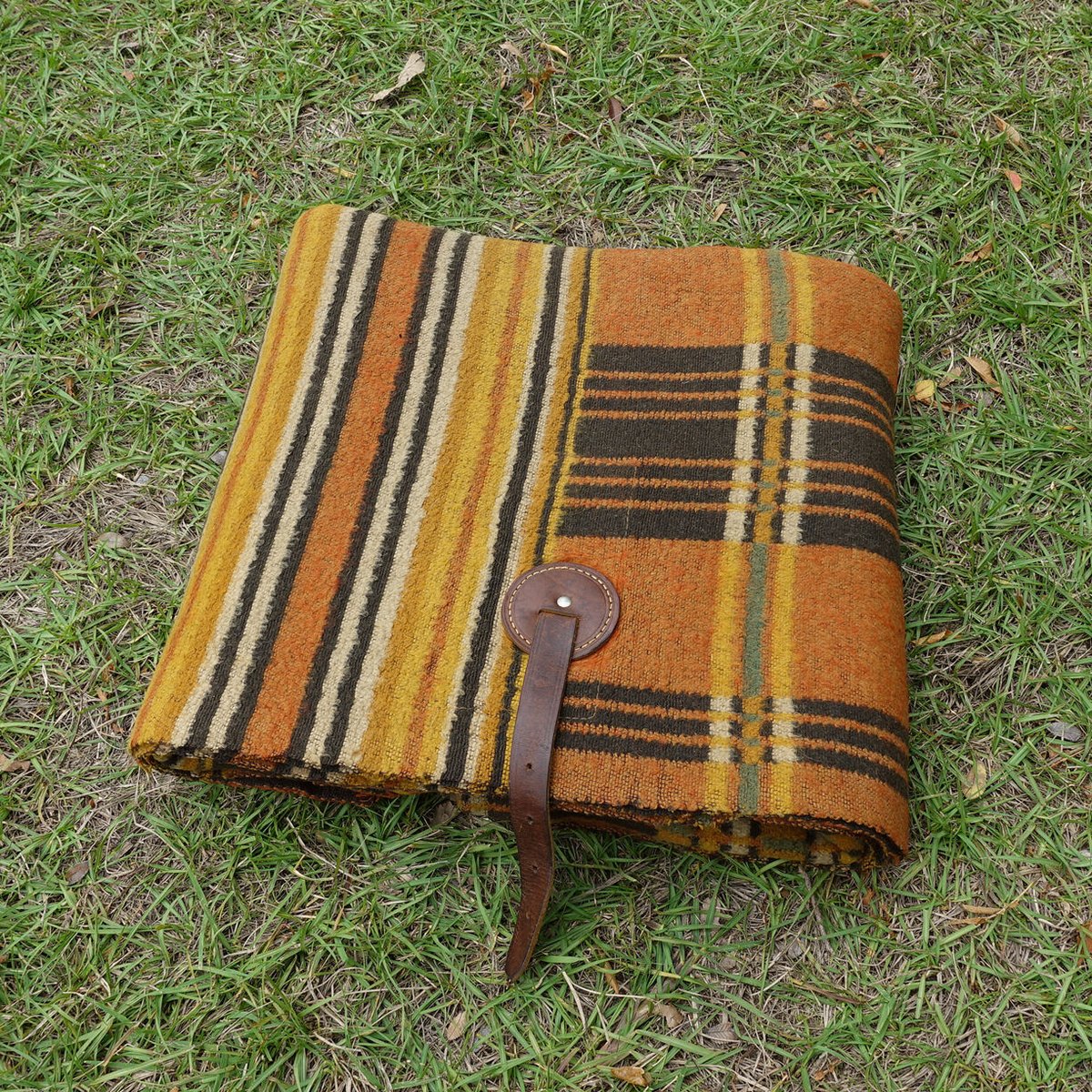 ヴィンテージ 1900s ホースブランケット Horse Blanket ラグマット