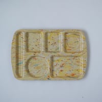 アメリカの学校で使用されていたランチプレート / Prolon Ware / Melamin Plate / United States 1970s  / C