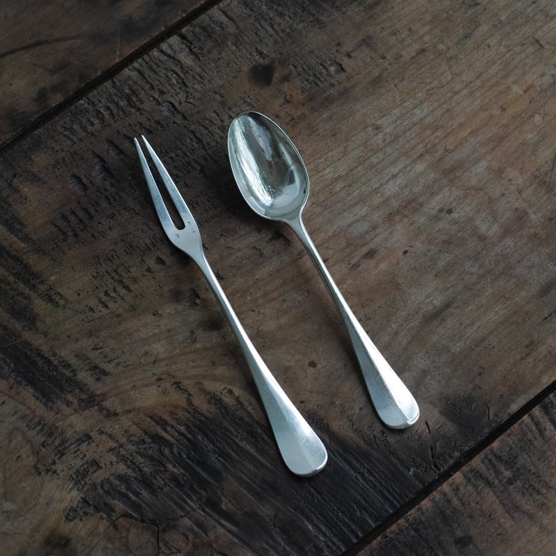 19-20世紀フランス CHRISTOFLE シルバープレート スプーン13.8cm