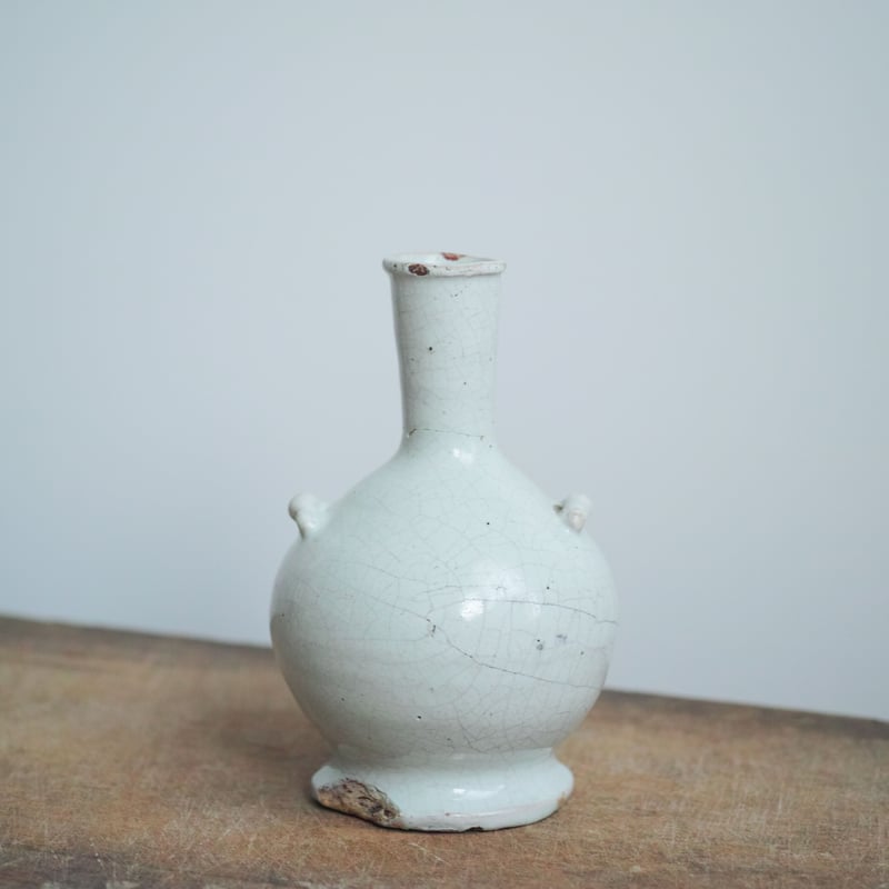 16世紀 フランス 赤ガラス 鷲 酒瓶高23.5cmアンティーク (RC975)