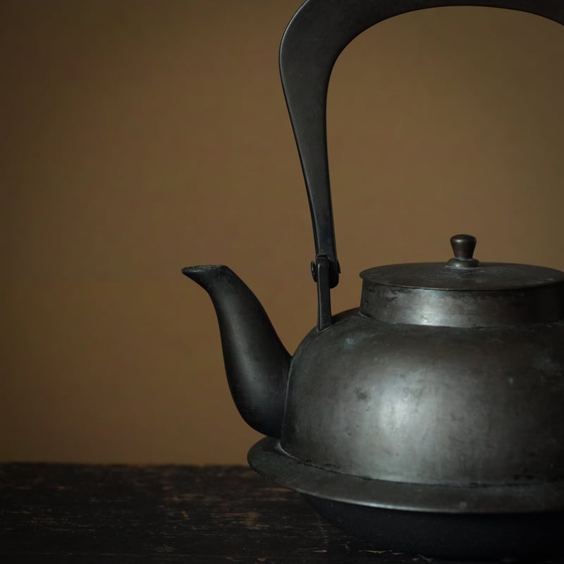 真鍮やかん / 江戸中期 | tsuchika