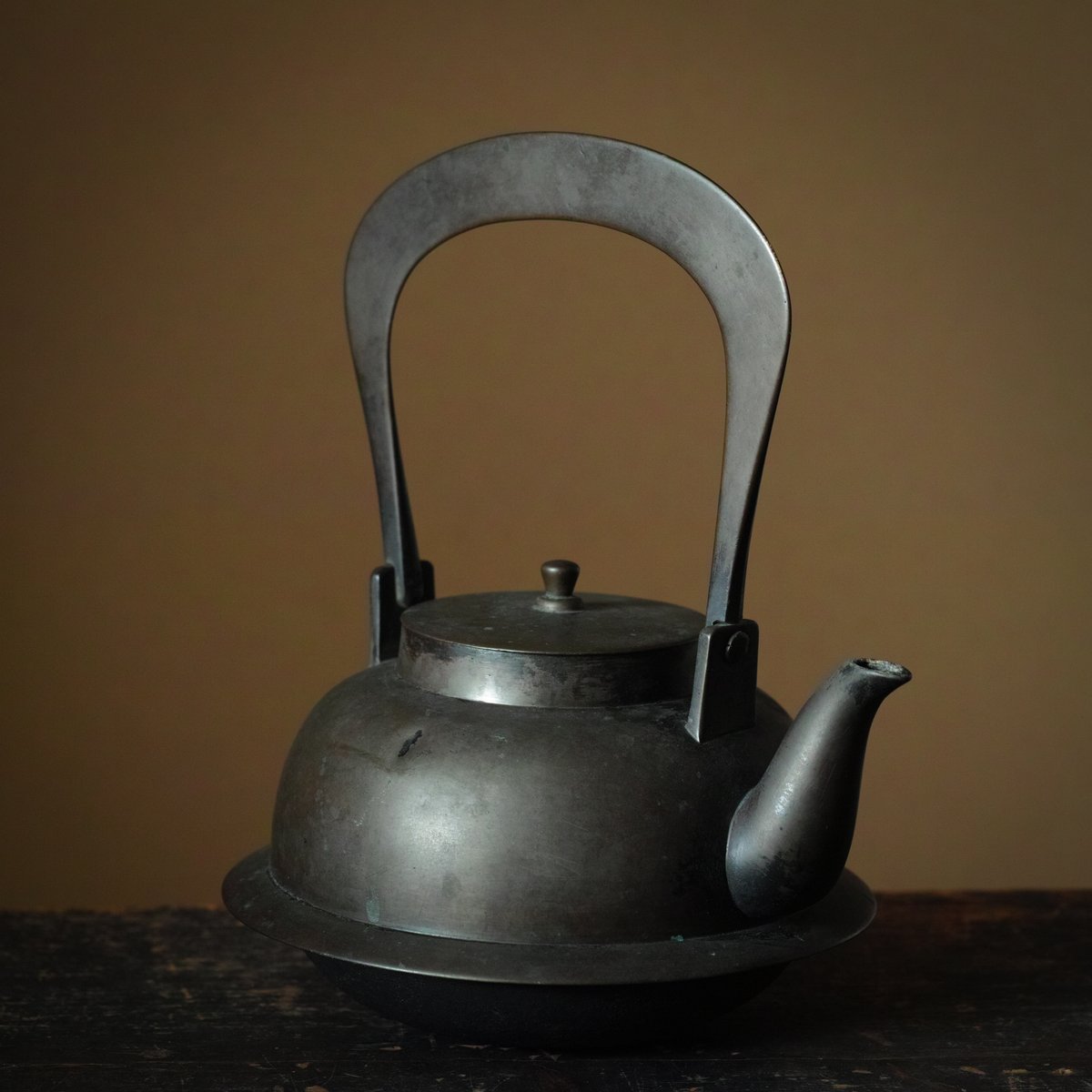 真鍮やかん / 江戸中期 | tsuchika