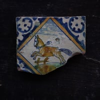 17世紀 オランダ デルフト 白釉小壺 / the Netherlands 17th C. |