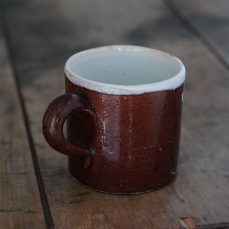 18-19世紀 キュノワール 焦茶色のマグカップ Cul Noir / France 18-19th C.