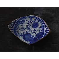 19世紀フランス クレイユ ファイアンスフィーヌ オクトゴナルプレート