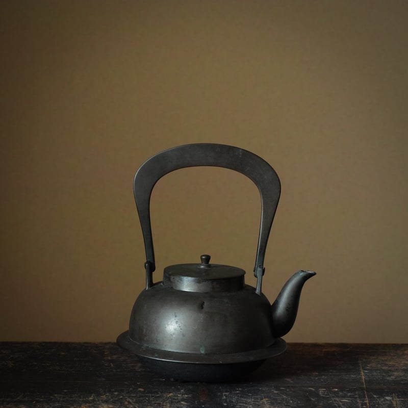 真鍮やかん / 江戸中期 | tsuchika