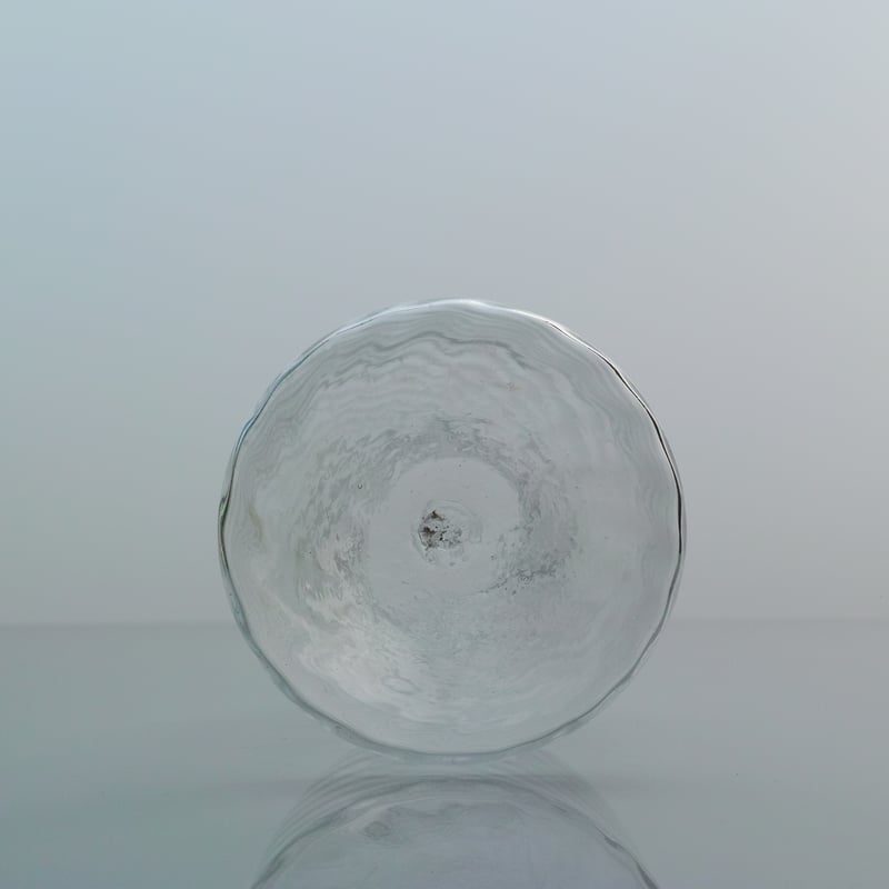 18-19世紀スウェーデン 古い手吹きガラス ツイストボトル カラフェ