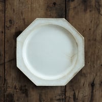 19-20世紀 南フランス 黄釉色絵輪花深皿 23cm / France 19-20th C.