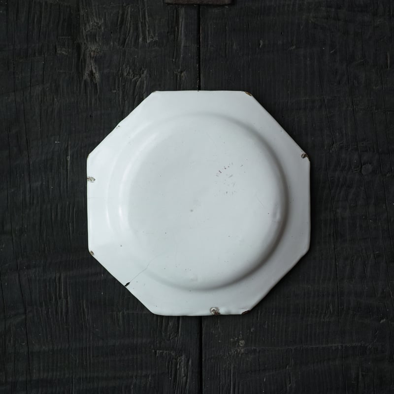 19世紀イギリスアンティーク オクトゴナル french antique platter / 18世紀のオクトゴナル皿 | VIRON
