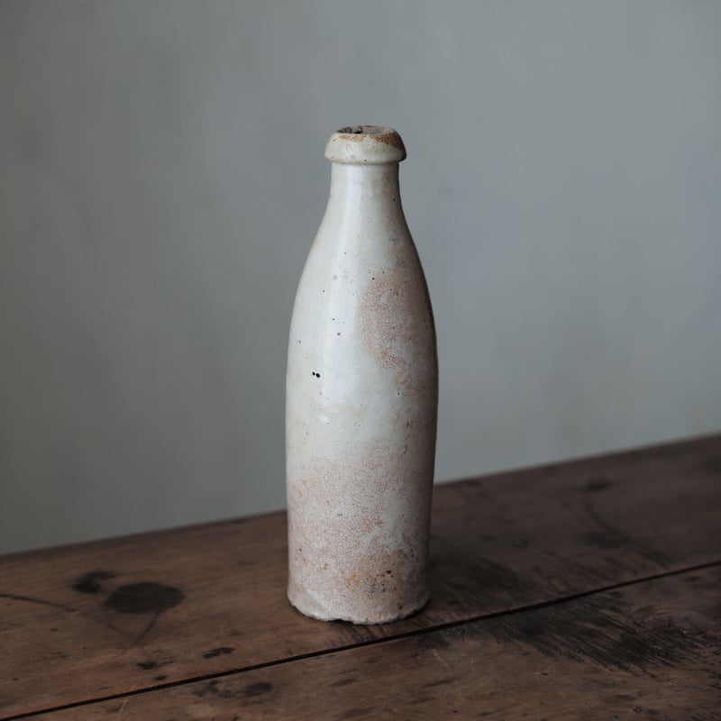 19世紀 ドイツ 塩釉ストーンウェア ボトル / Germany 19th C. | tsuc