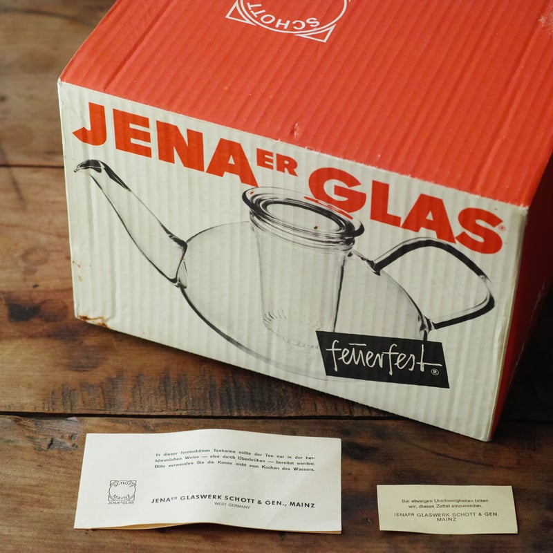 イエナグラス ティーポット 耐熱ガラス / JENAER GLAS Tea Pot