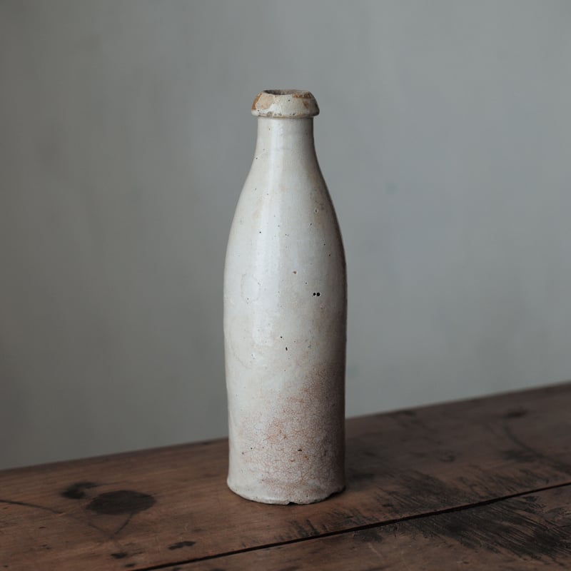 19世紀 ドイツ 塩釉ストーンウェア ボトル / Germany 19th C. | tsuc