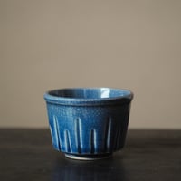 19-20世紀 南フランス 黄釉色絵輪花皿 19cm / France 19-20th C.