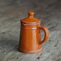 19-20世紀 南フランス 黄釉色絵輪花皿 19cm / France 19-20th C.