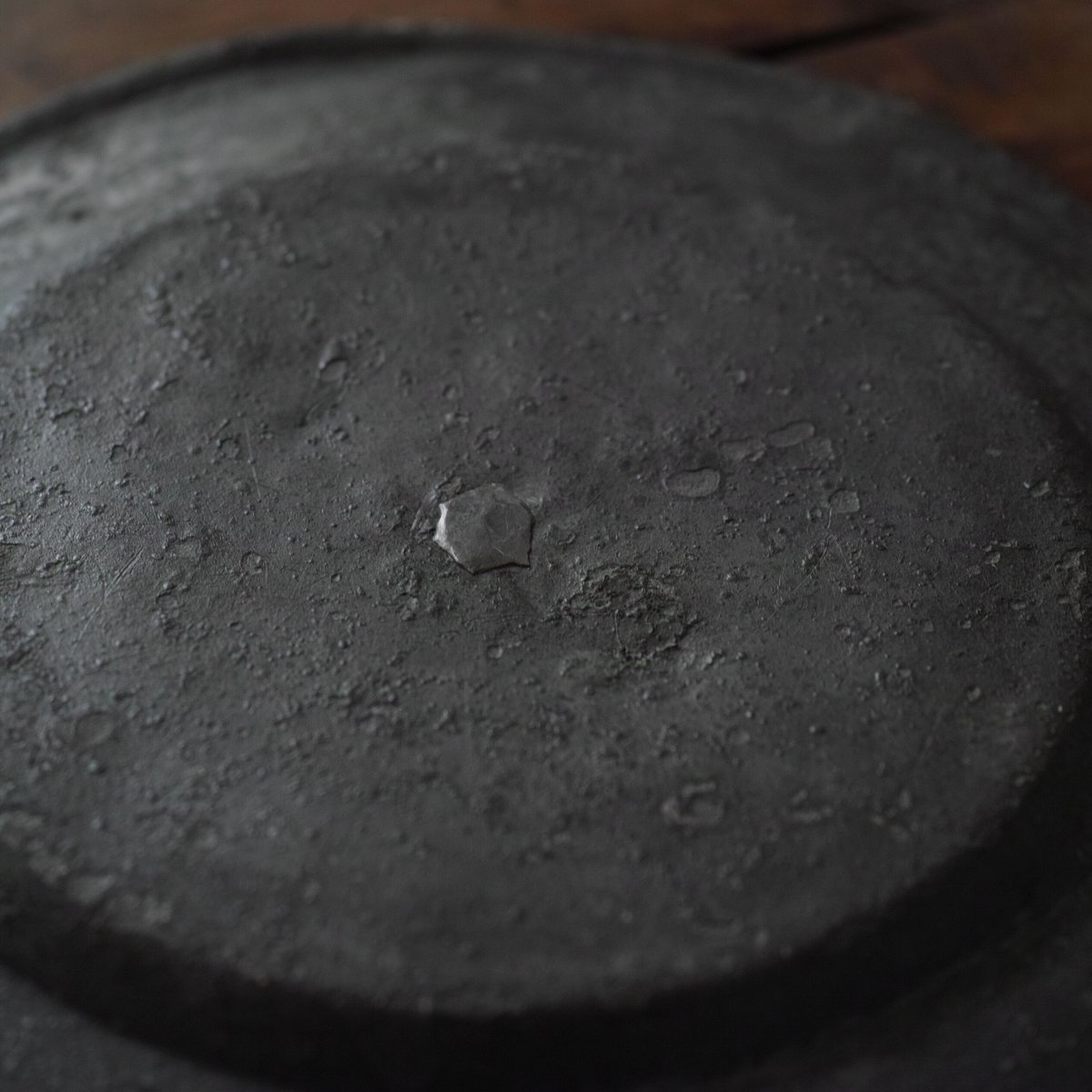 18世紀 イギリス ピューター皿 / Pewter Plate a / England 18t