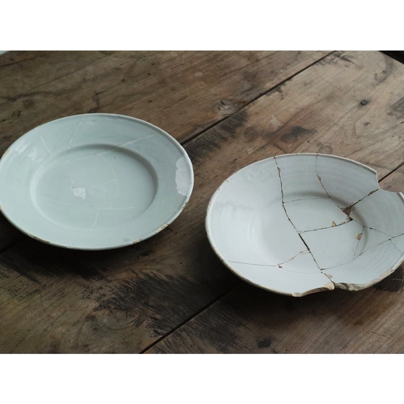 17世紀オランダ 白デルフト皿 / the Netherlands 17th C | tsuc