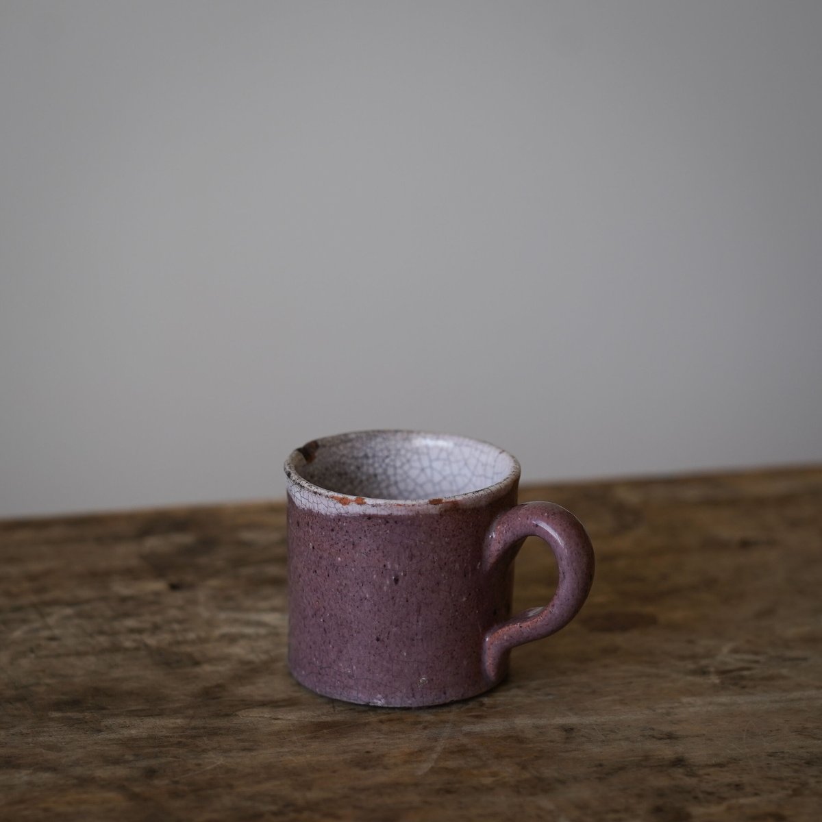 フランスアンティーク キュノワール マグカップ スープカップ Cul Noir