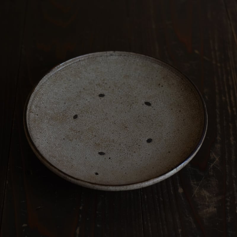 古瀬戸　絵瀬戸　鉄絵　草文皿　五客　時代箱付　V　6304 瀬戸鉄絵菊唐草文鉢 / 江戸後期 | tsuchika