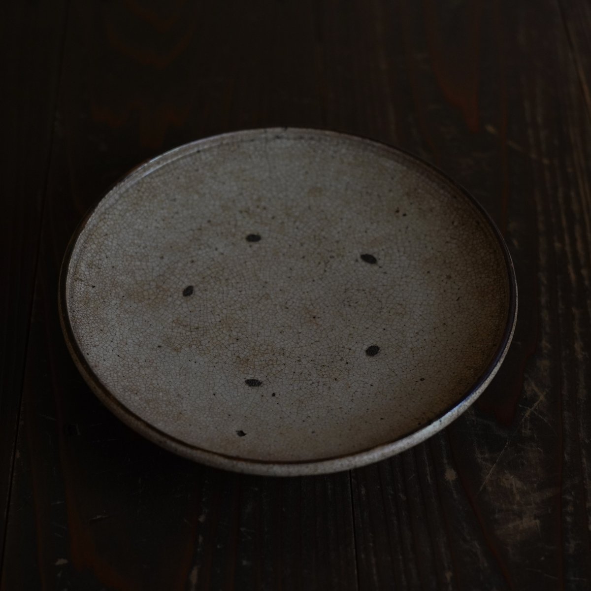 瀬戸鉄絵菊唐草文鉢 / 江戸後期 | tsuchika