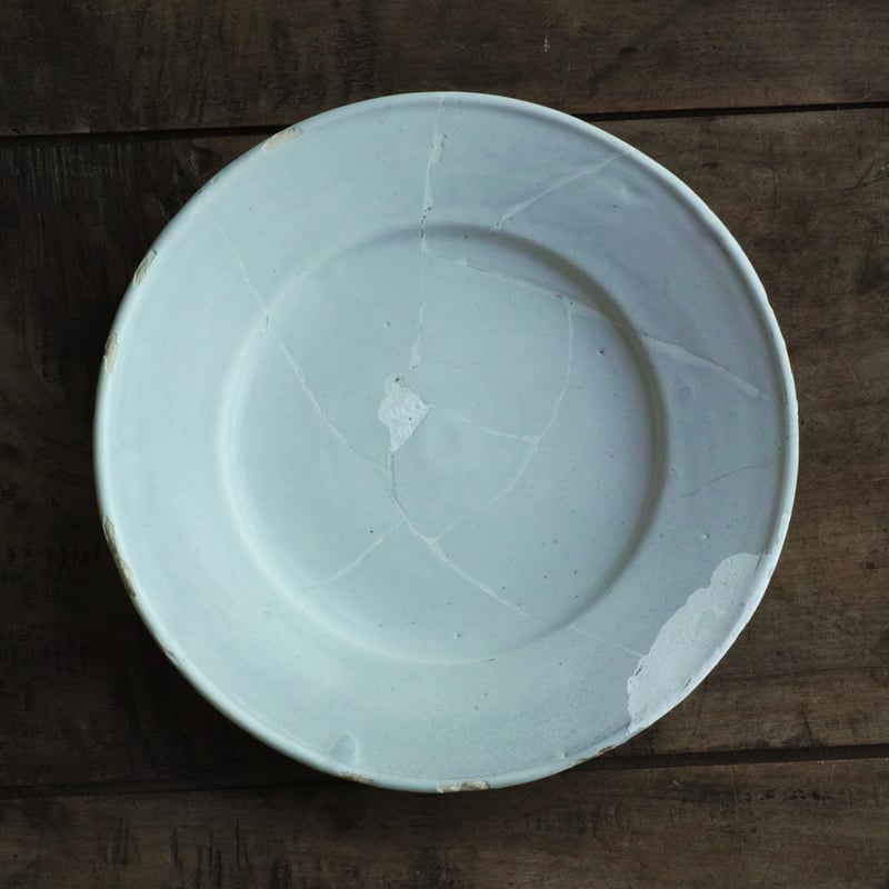 17世紀オランダ 白デルフト皿 / the Netherlands 17th C | tsuc