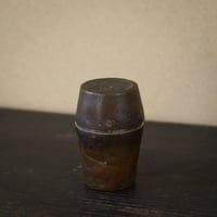 真鍮製筒型容器 / ラオス19-20th